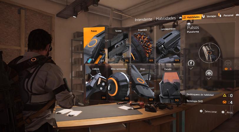 the division 2 habilidades