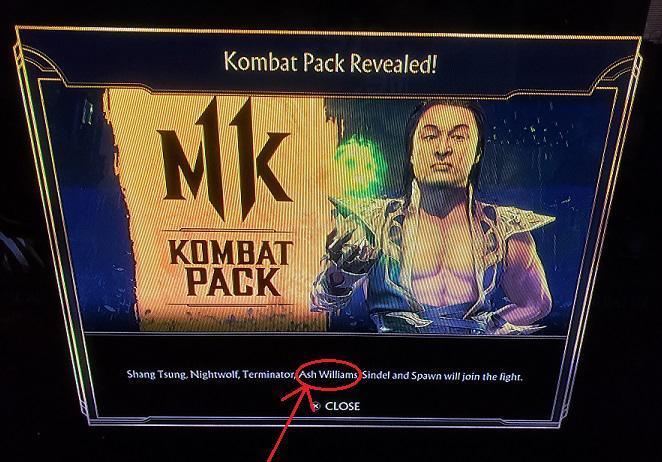 Ash williams mortal kombat