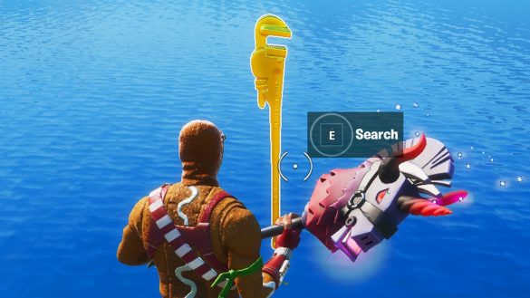 fortnite ubicación de las llaves de tubo dorada
