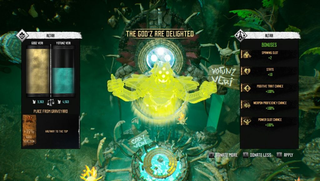 Arboria-Statusdioses