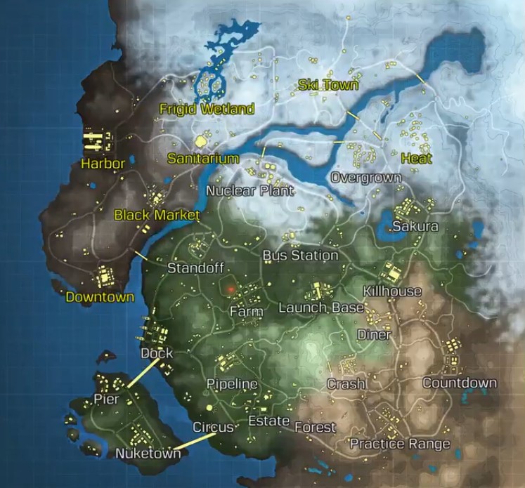 CoD Mobile temporada 7 nuevas ubicaciones