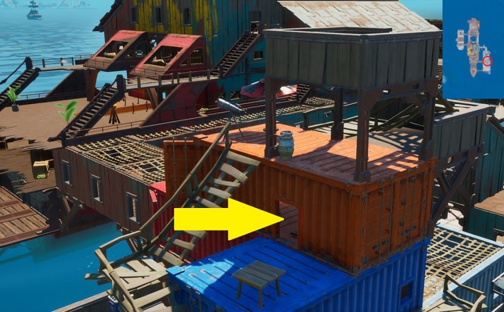 Fortnite - Encuentra los Flotadores - Flotador 1