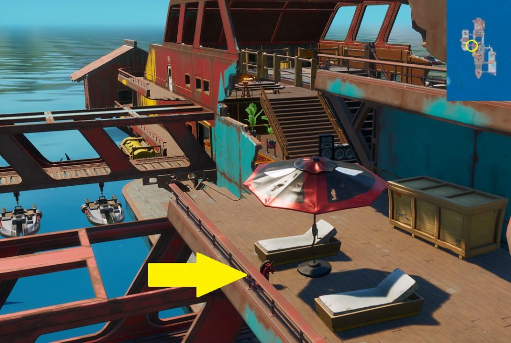 Fortnite - Encuentra los Flotadores - Flotador 3