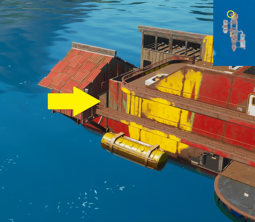 Fortnite - Encuentra los Flotadores - Flotador 4