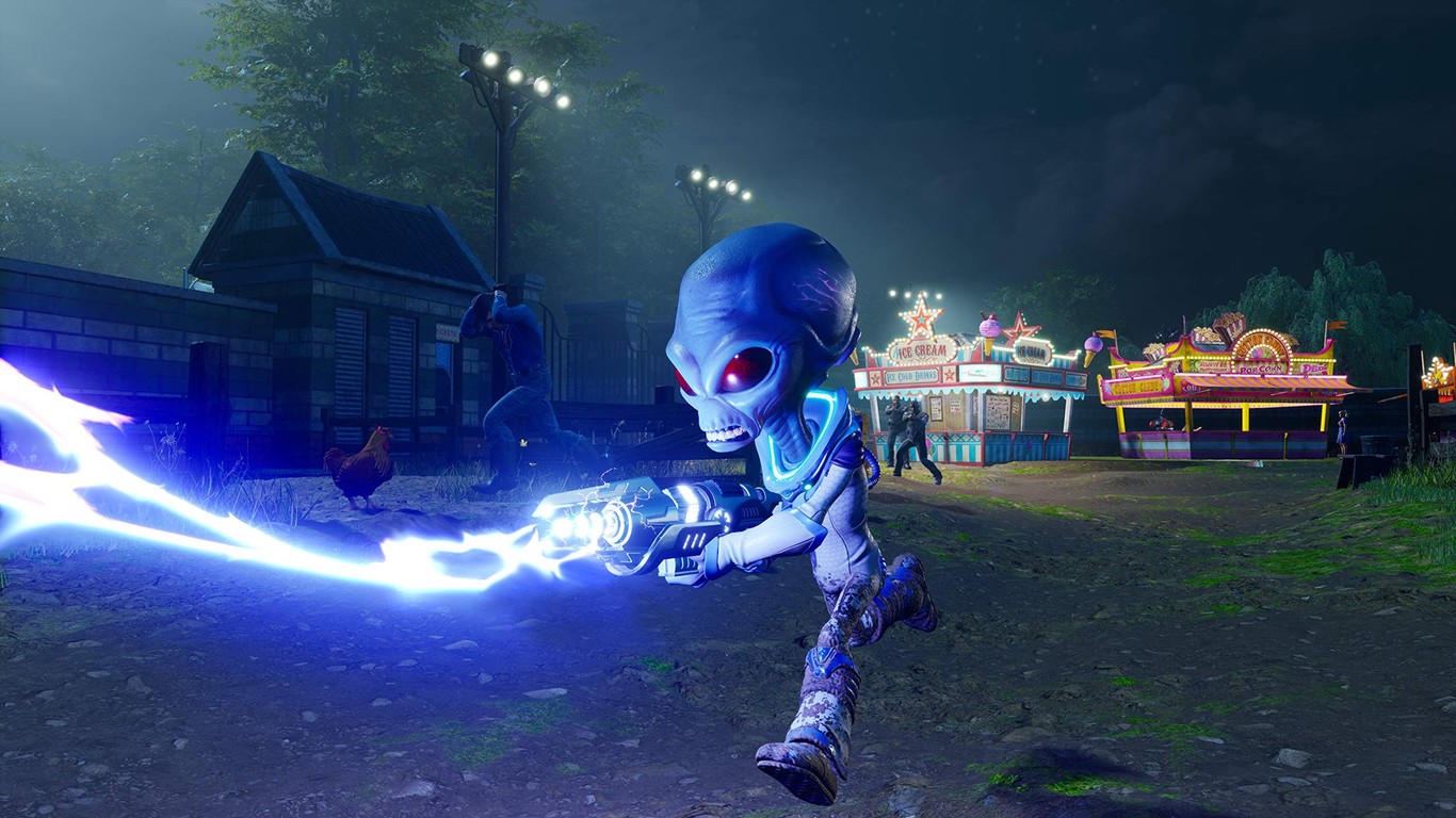 Destroy all humans gameplay