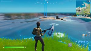Fortnite - Desafío Secreto Nave Espacial - Acantilados Arenosos