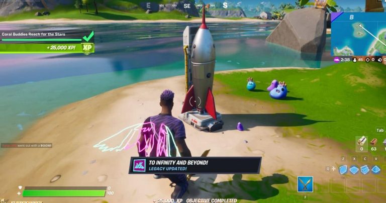 Fortnite desafío secreto llegar a las estrellas