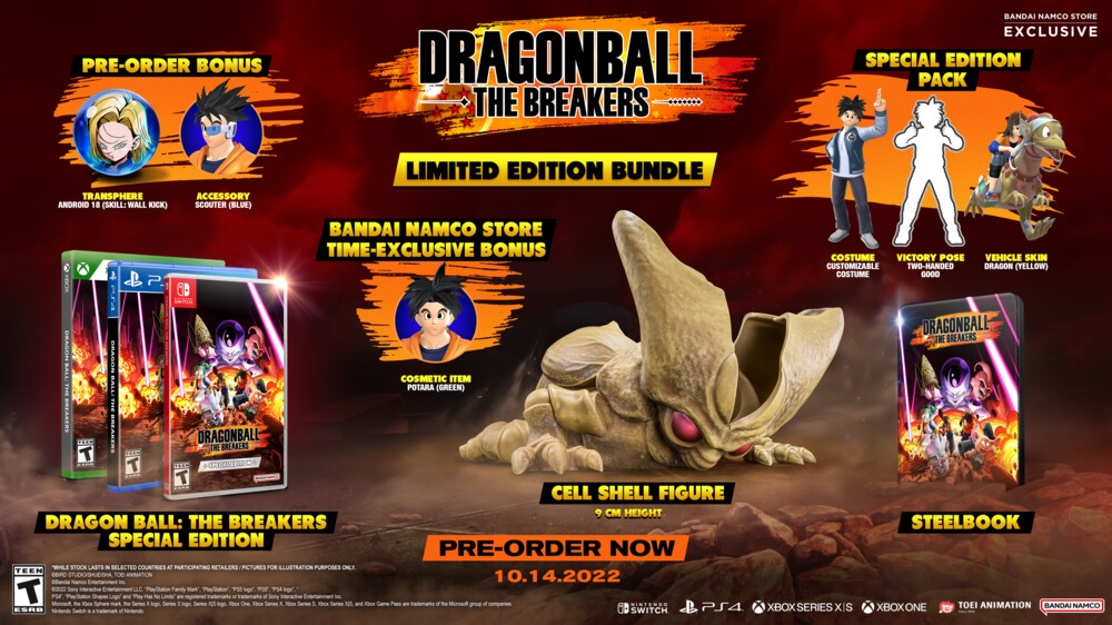 Anuncio Dragon Ball The Breakers
